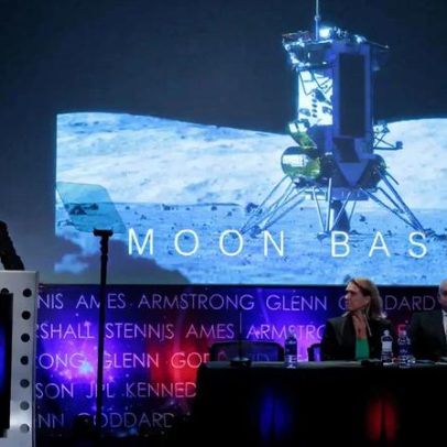 NASA e Blue Origin começam construção de base lunar este ano
