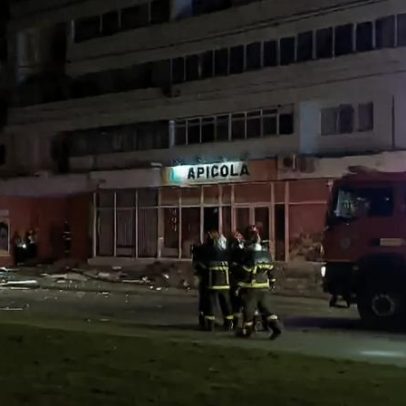 Drone russo atinge edifício residencial na Roménia