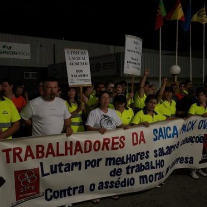 Trabalhadores da Saica Pack exigem aumentos salariais dignificantes
