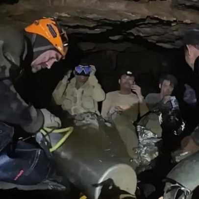 Mais quatro pessoas resgatadas de gruta inundada no Laos