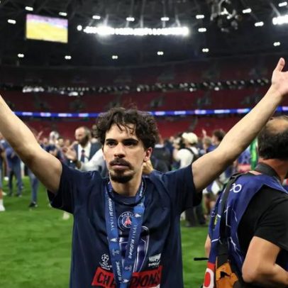 Vitinha, bicampeão europeu, eleito melhor jogador da final
