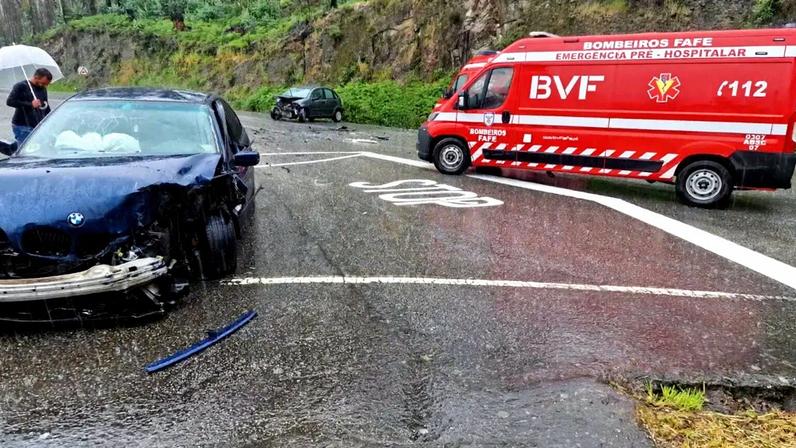 Acidente aconteceu na Estrada Nacional 206