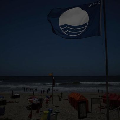 Mapa Bandeira Azul: praias distinguidas em cada região