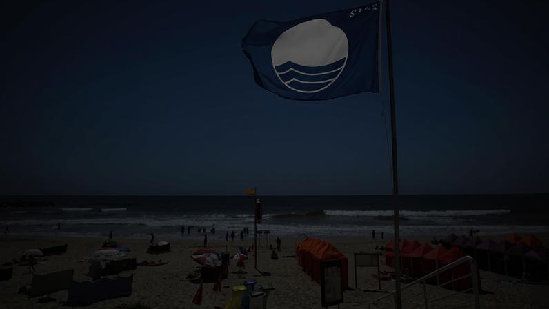 Mapa Bandeira Azul: praias distinguidas em cada região
