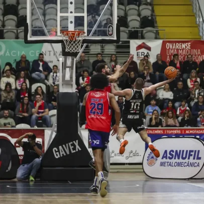 Play-offs de basquetebol entre Ovarense e Oliveirense com 11 expulsões