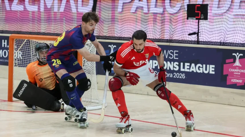 Barcelona elimina Benfica e enfrenta Porto na final Liga dos Campeões de hóquei