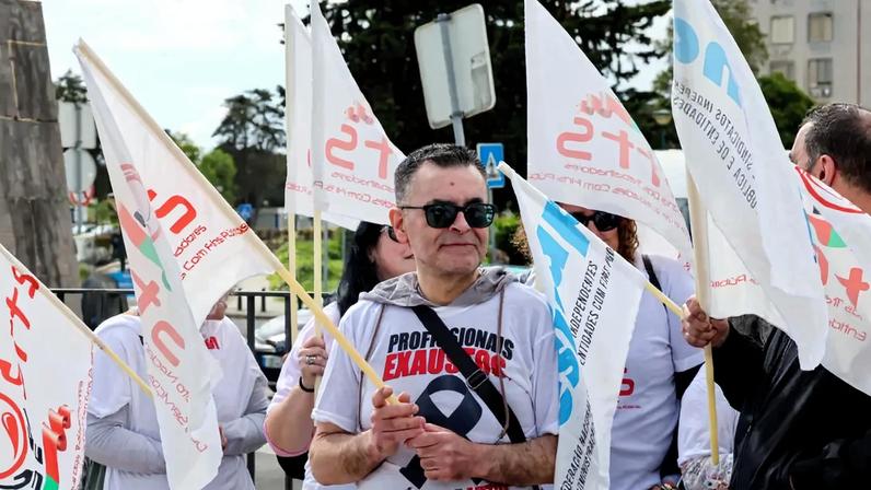 Trabalhadores que mais aderiram à greve foram os enfermeiros e os técnicos auxiliares de saúde