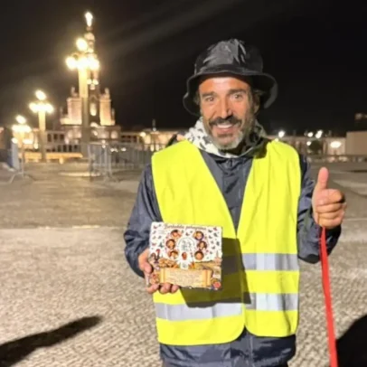 Barcelense percorre 248 km até Fátima para ajudar seis crianças