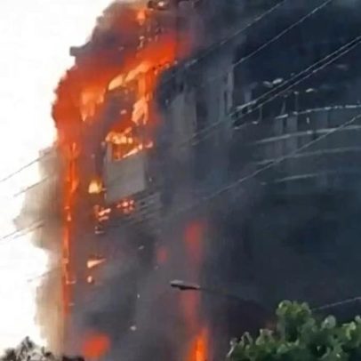 Incêndio num centro comercial no Irão provoca 11 mortos e 40 feridos