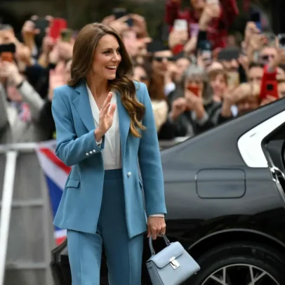 Kate Middleton em Itália na viagem ao estrangeiro desde diagnóstico de cancro
