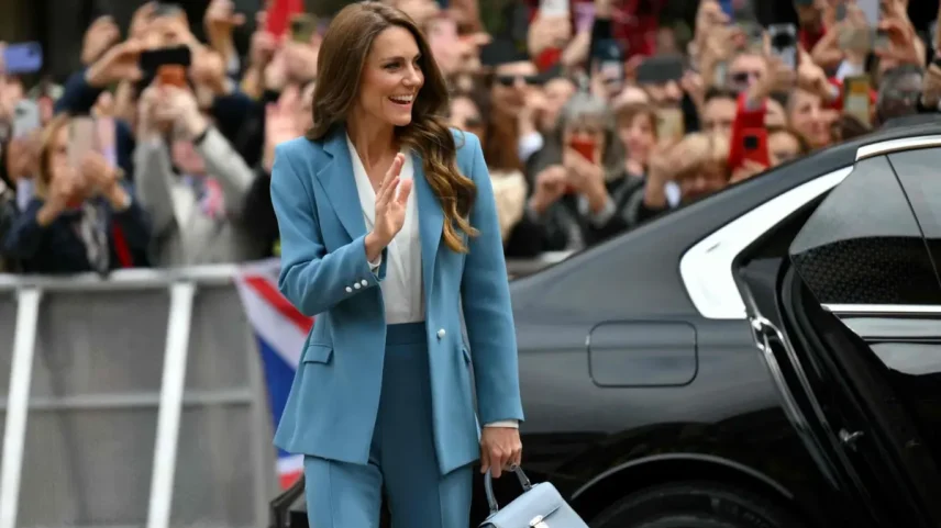 Kate Middleton em Itália na viagem ao estrangeiro desde diagnóstico de cancro