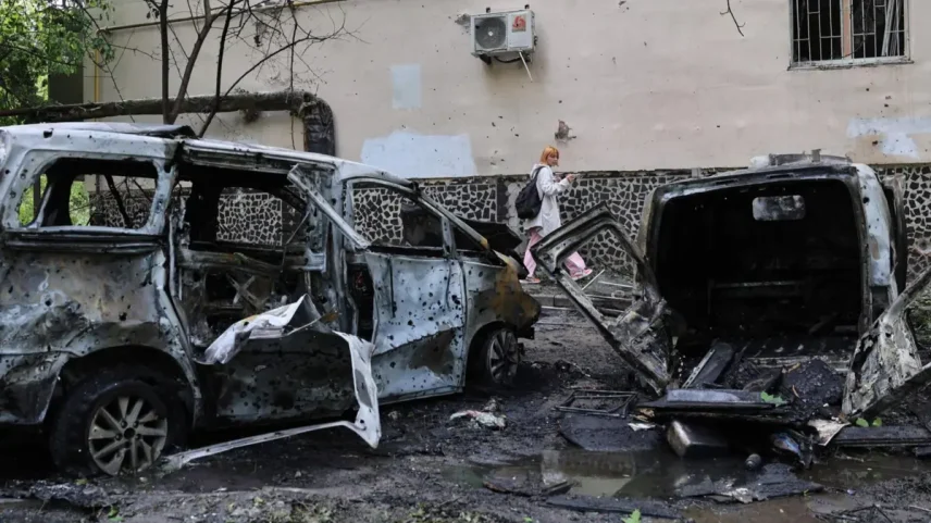 Ataque russo numa zona residencial em Odessa