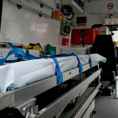 Motociclista morre em colisão junto ao cemitério de Amarante