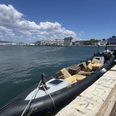 Quatro toneladas de haxixe apreendidas na Ria Formosa