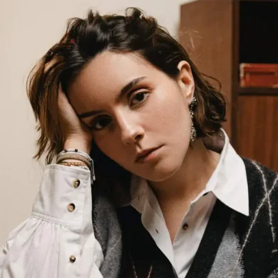 Matilde Leite em direto na Redação do JN