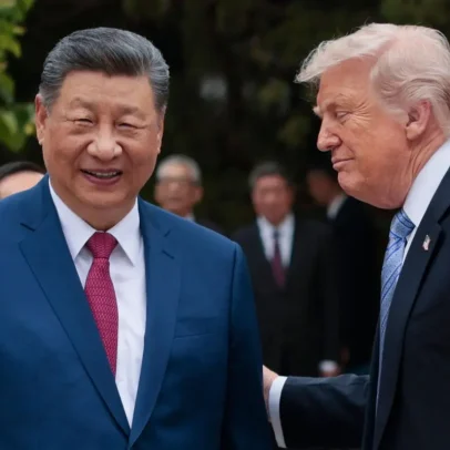 Trump afirma que a China se comprometeu a comprar petróleo, aviões e soja