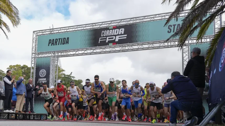 Início da corrida