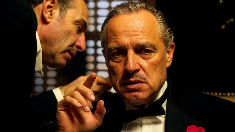 Marlon Brando no papel mais icónico da sua longa carreira