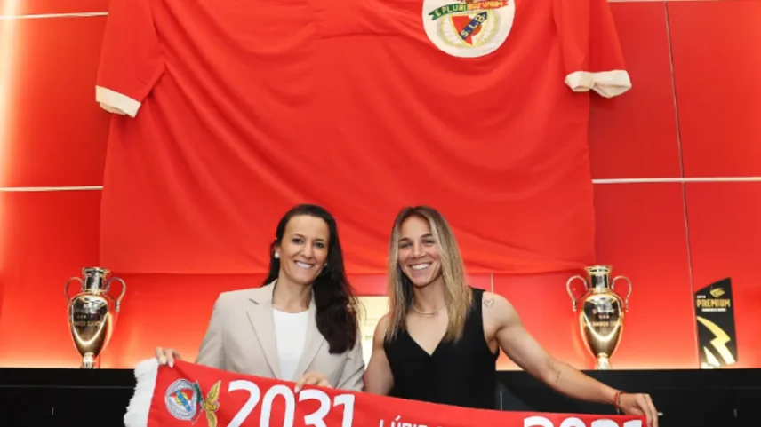 Lúcia Alves representa o Benfica desde 2019
