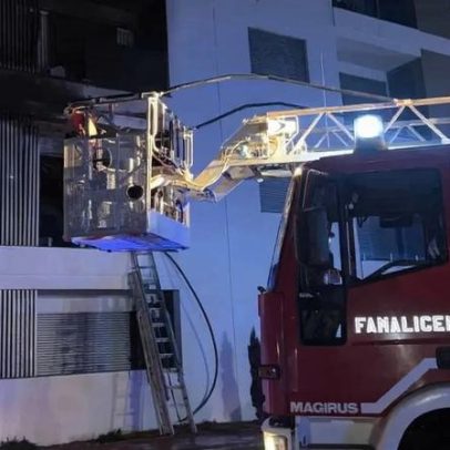 Incêndio consome apartamento em Famalicão