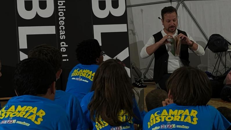Com a Feira do Livro regressa o Acampar com Histórias