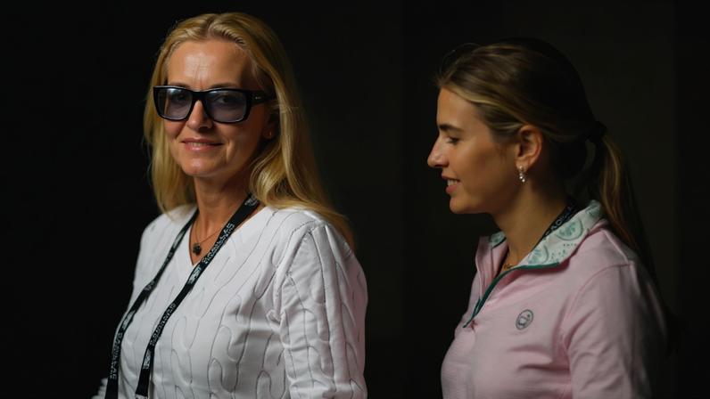 Vanessa Trump com a filha Kai