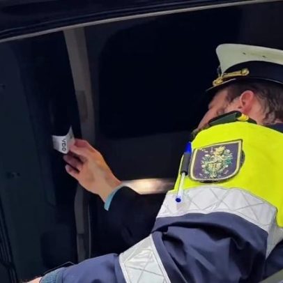Camionista detido por destruir registos de tacógrafo frente à GNR