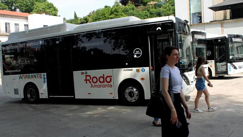 Autocarros elétricos já circulam pelas ruas de Amarante