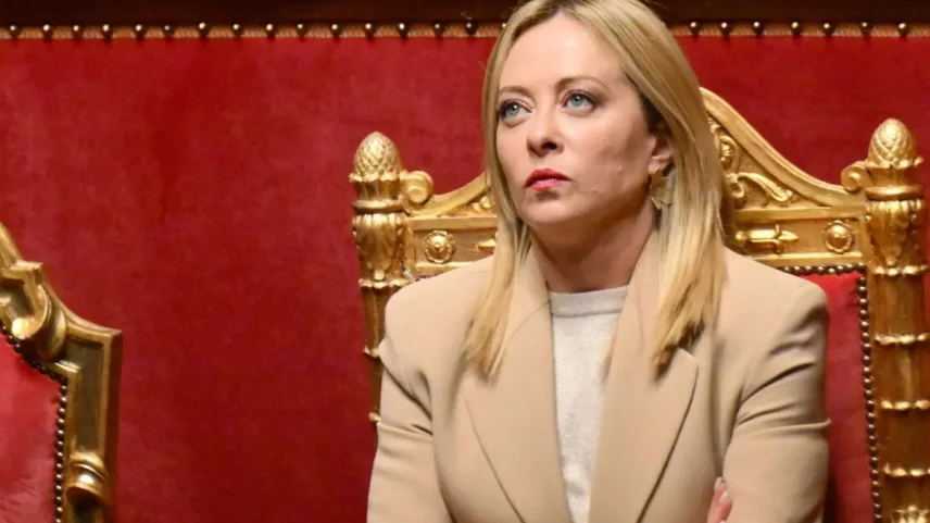 Primeira-ministra italiana Giorgia Meloni