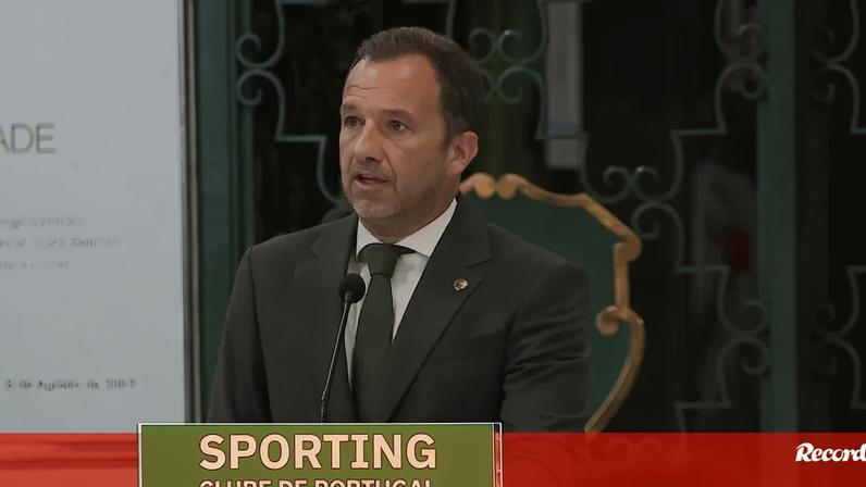 Varandas apresenta explicação para o Sporting não conquistar o tricampeonato