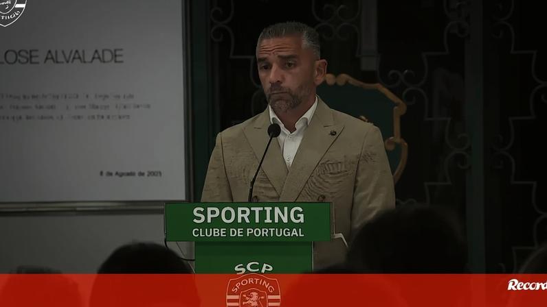 Rui Borges: «Chegámos ao Sporting com muito trabalho, suor e acima de tudo com uma ambição enorme»