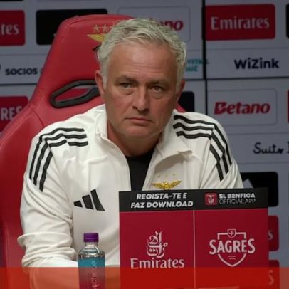 Mourinho: Real Madrid nada, Benfica tem mais um ano de contrato