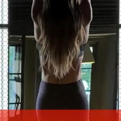 Beckham grava Victoria no ginásio, elogia o cabelo e filma outras partes