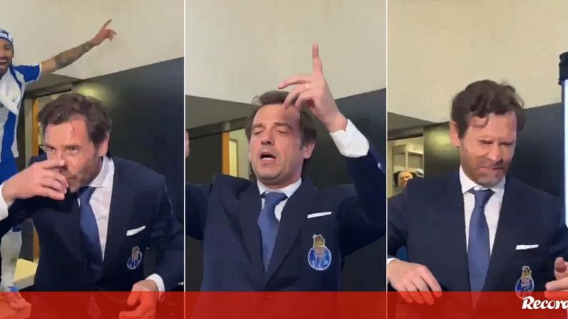 Presidente em grande destaque nas celebrações do título