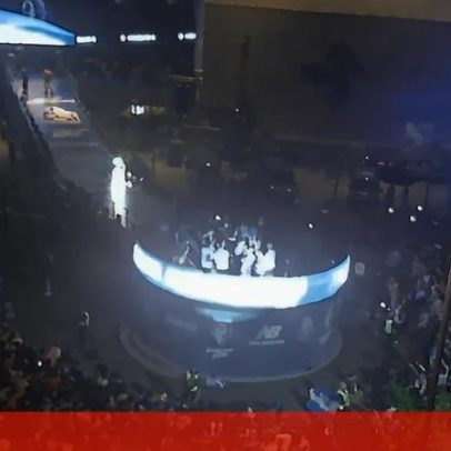 William Gomes na festa do FC Porto e manda abraço ao amigo Pote