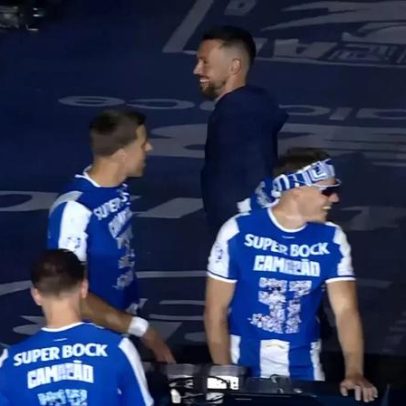 Insulto a Frederico Varandas na reta final da festa do FC Porto
