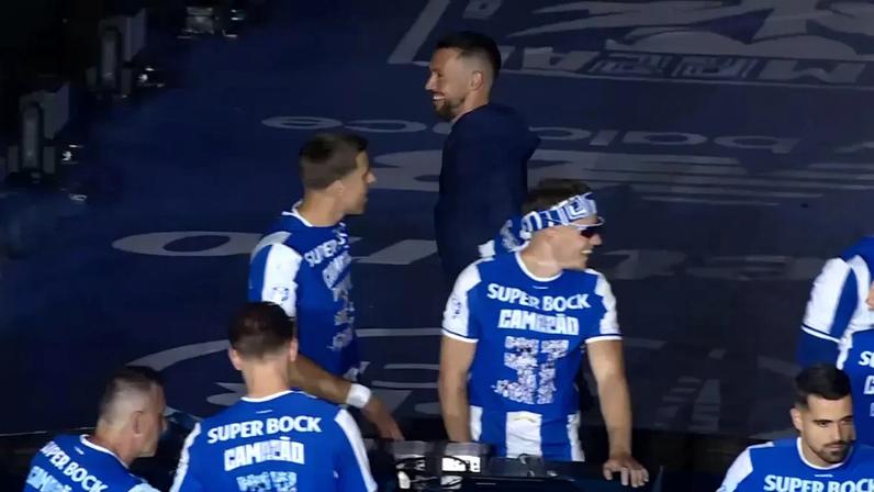 Insulto a Frederico Varandas na reta final da festa do FC Porto