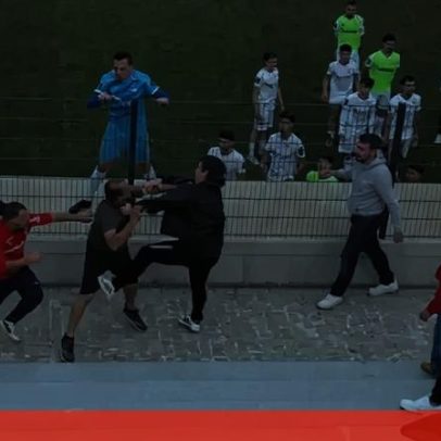 Jogo da AF Braga com agressões na bancada durante o encontro