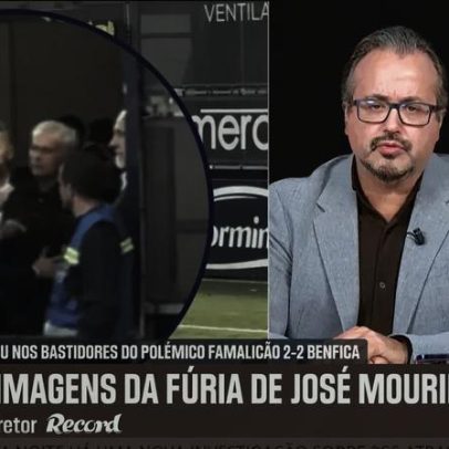 Mourinho foi o mais exaltado na verbalização da revolta do Benfica