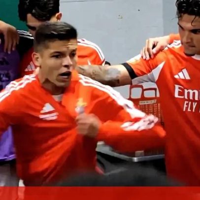 Discurso de Diogo Prioste no balneário agita Benfiquistas