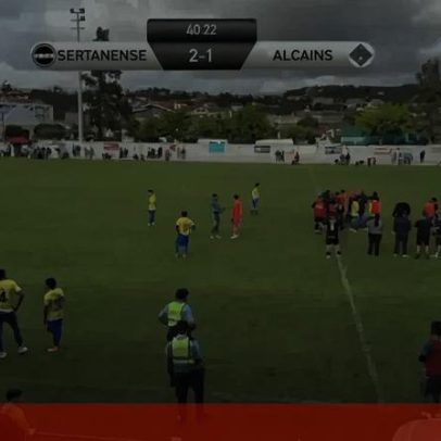 Sertanense-Alcains interrompido por alegado episódio de racismo