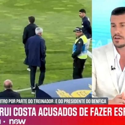 Pedro Sousa critica árbitro do Famalicão-Benfica por não ver nada