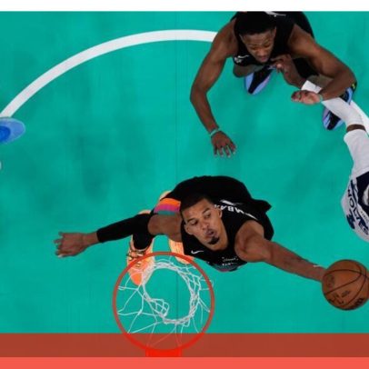 Wembanyama bate recorde de bloqueios em playoffs da NBA, Spurs perdem