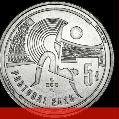 Banco de Portugal lança moeda comemorativa do Mundial 2026