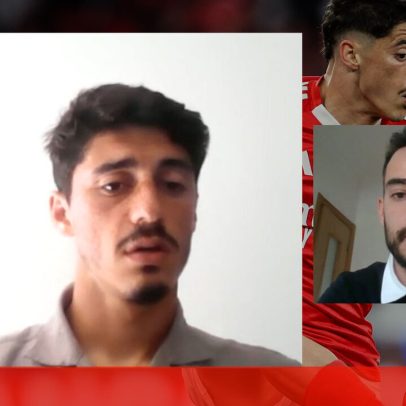 Roger Schmidt convence Tiago Gouveia a jogar como lateral-direito no Benfica