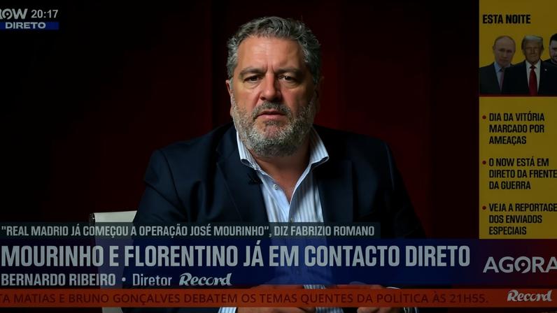 Bernardo Ribeiro: «Mourinho com proposta de contrato do Real Madrid? Parece-me tudo muito estapafúrdio...»