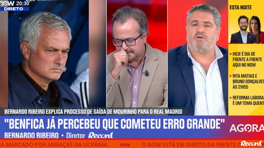 Bernardo Ribeiro, diretor de Record, analisa processo que associa treinador do Benfica ao clube espanhol