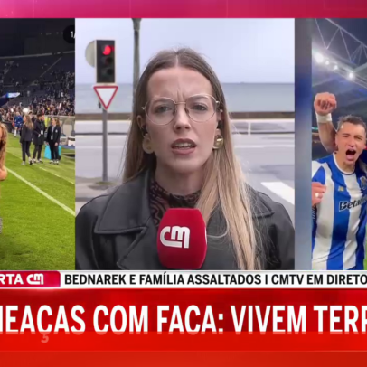 Assalto com arma branca à casa de Bednarek no Porto: o que se sabe
