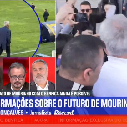Mourinho chega ao Benfica com cláusula, dúvida permanece