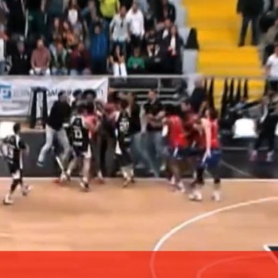 Agressões entre jogadores no Ovarense-Oliveirense resultam em 11 expulsões